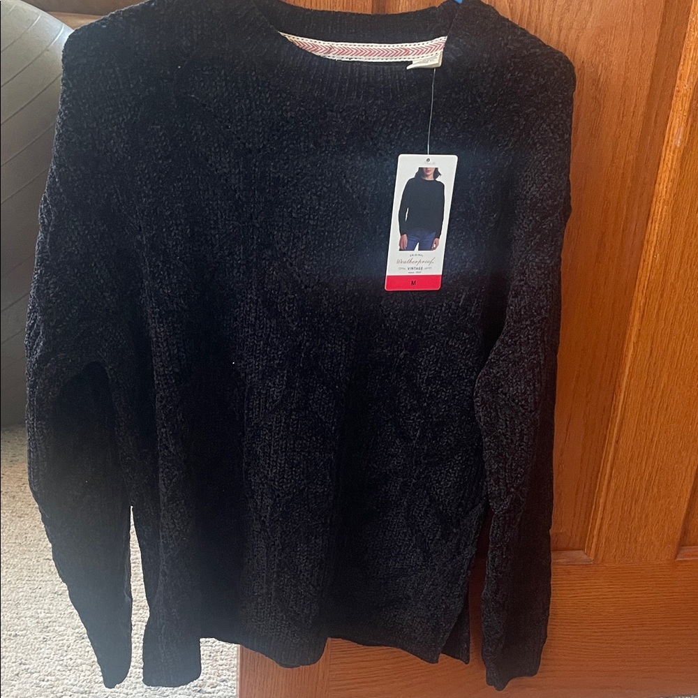 Weatherproof Vintage M black long sleeve